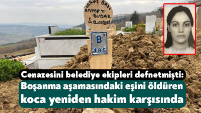 Kocaeli'de boşanma aşamasındaki eşi Kıymet Budak'ı "aldatma" iddiasıyla öldüren sanık