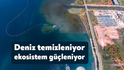 Kocaeli Büyükşehir Belediyesi’nin İzmit Körfezi Dip Çamuru Temizliği Projesi’nde 2.