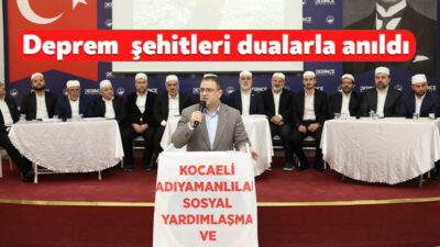 "Asrın Felaketi” olarak nitelenen ve 11 ilimizi derinden etkileyen Kahramanmaraş