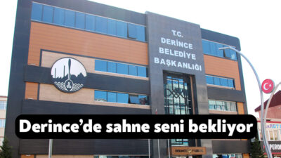 Derince Belediyesi’nin düzenleyeceği Halk Tiyatro ve Lise Tiyatro Toplulukları için