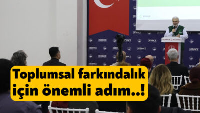 Derince Belediyesi’nin toplumsal farkındalık oluşturmak amacıyla düzenlediği “Sanal Kumar Bağımlılığı”