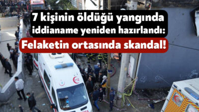 Kocaeli'nin Dilovası ilçesinde 7 kişinin hayatını kaybettiği fabrika yangınına ilişkin