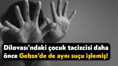 Dilovası Mübeccel Çolakoğlu Ortaokulu’nda kız çocuklarını taciz eden öğretmen M.O.’nun