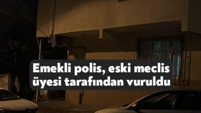 Kocaeli'nin Çayırova ilçesinde emekli polis memuru Salim Doğan, evinin önünde
