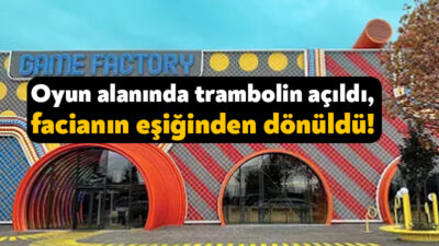 Game Factory Özdilek Kocaeli Mağazası’nda feci bir olay yaşandı. Çocuk