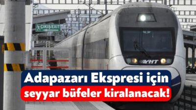TCDD Genel Müdürlüğü, Adapazarı Ekspresi’nin de aralarında yer aldığı bölgesel