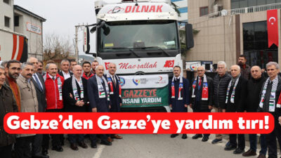 Gebze Ticaret Odası tarafından “Özgür Filistin, Özgür Gazze” şiarıyla hazırlanan