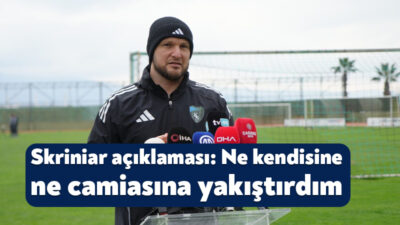 Kocaelispor'un tecrübeli file bekçisi Gökhan Değirmenci, Fenerbahçeli futbolcu Milan Skriniar'ın