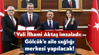Gölcük Belediye Başkanlığı ile İl Sağlık Müdürlüğünün girişimleri ve Hayırsever