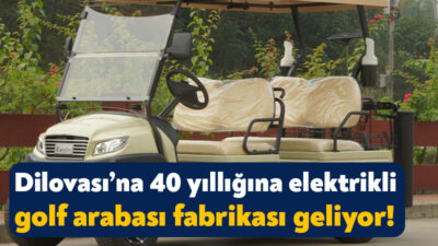 Greencar Elektrikli Araç Üretim Şirketi, Dilovası’ndaki KOBİ OSB’de elektrikli golf