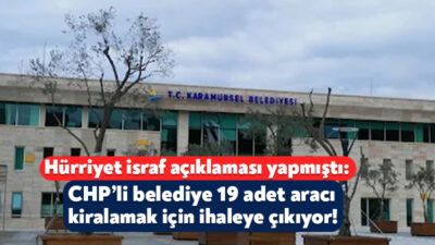 CHP’li İzmit Belediye Başkanı Fatma Kaplan Hürriyet, araç kiralamalarına karşı