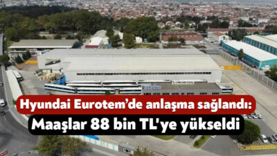 Demiryol İş Sendikası ile Hyundai Eurotem arasındaki toplu sözleşme görüşmelerinde