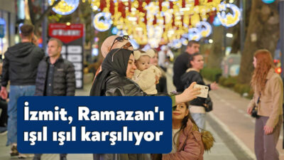 Kocaeli Büyükşehir Belediyesi, İzmit Kent Meydanı’na kurulan Ramazan Çadırı ile