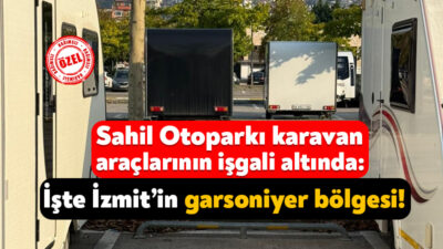 Kocaeli Büyükşehir Belediyesi, bir süre önce Kartepe’de karavan parkını hizmete
