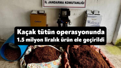 Kocaeli’de 4 adrese düzenlenen operasyonda yüz binlerce makaron ve tonlarca