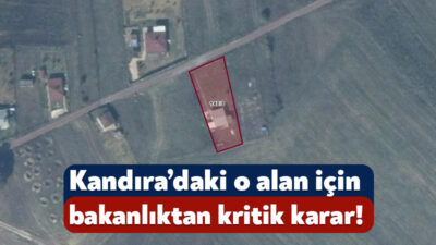 Kocaeli Kültür Varlıklarını Koruma Bölge Kurulu, Kandıra’nın Kocakaymaz Mahallesi’ndeki araziyle