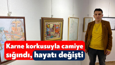 Kocaeli'de ortaokul yıllarında karnesi kötü geldiği için eve gidemeyip sığındığı