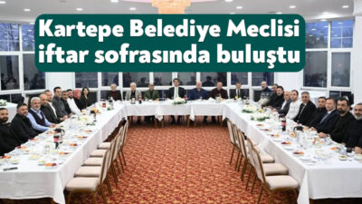 Kartepe Belediye Başkanı Av. M. Mustafa Kocaman, geleneksel Ramazan buluşmaları