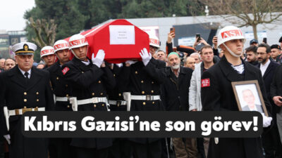 Kıbrıs Gazisi Hasan Yavaş Gebze Çoban Mustafa Paşa Cami’ndeki cenaze