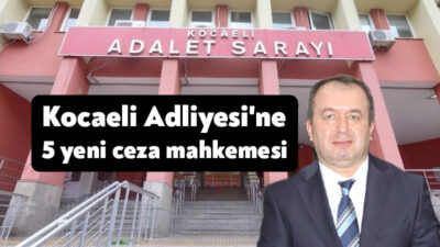Kocaeli Adliyesi'nde artan iş yükünü karşılamak amacıyla ek hizmet binası