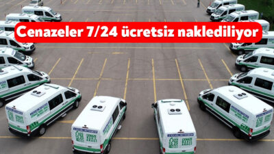 Kocaeli Büyükşehir Belediyesi, vefat eden vatandaşların cenaze nakil işlemlerini ücretsiz