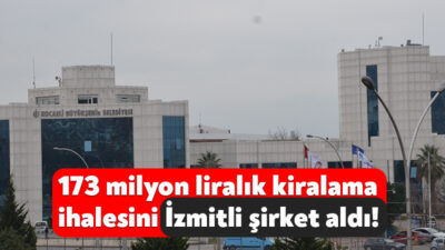 Kocaeli Büyükşehir Belediyesi, kent genelinde kullanmak üzere 3 ay süreyle