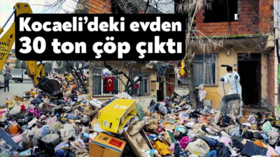 Kocaeli'nin Derince ilçesinde kötü koku ihbarıyla harekete geçen ekipler, yaşlı