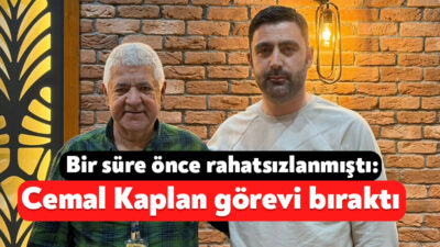 KOGACE Başkanı Cemal Kaplan, yaşadığı sağlık sorunlarından dolayı başkanlığı bırakma