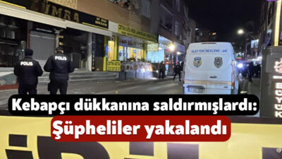 Kocaeli'nin Gebze ilçesinde kebapçı dükkanına silahlı saldırı düzenleyen 4 şüpheli