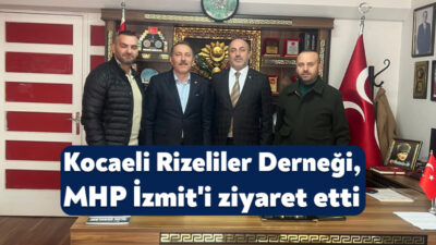 Milliyetçi Hareket Partisi İzmit İlçe Başkanı İlker Kazan, Kocaeli Rizeliler