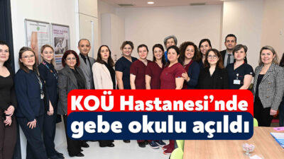 Kocaeli Üniversitesi Hastanesi bünyesinde anne ve baba adaylarına yönelik Gebe
