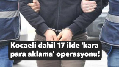 İstanbul Cumhuriyet Başsavcılığı’nca ’kara para aklama’ iddialarına yönelik yürütülen soruşturma