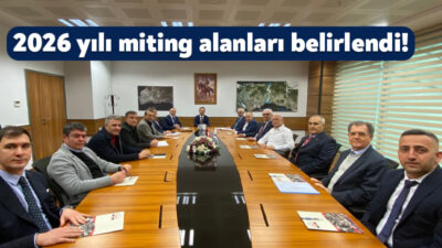 Kocaeli Valiliği, İzmit’teki toplantı ve gösteri yürüyüşü alan ve güzergahlarına