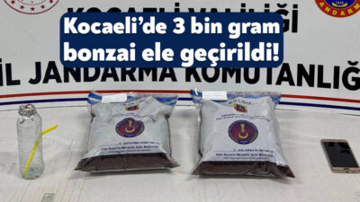 Kocaeli İl Jandarma Komutanlığı’na bağlı ekipler tarafından İzmit’te gerçekleştirilen arama