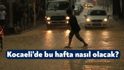 Meteoroloji tarafından yeni haftadaki durumu raporu yayınlandı. Buna göre; pazartesiden
