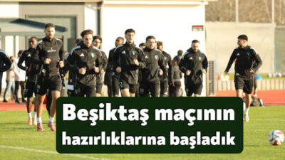 Kocaelispor, Trendyol Süper Lig'in 24. haftasında Beşiktaş ile oynayacağı maçının
