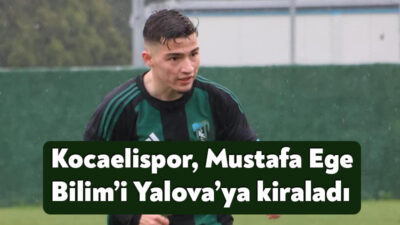 Kocaelispor, 19 yaşındaki orta saha oyuncusu Mustafa Ege Bilim’i sezon