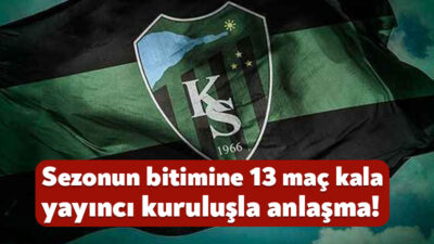 Trendyol Süper Lig’de mücadele eden Kocaelispor ile yayıncı kuruluş Digitürk