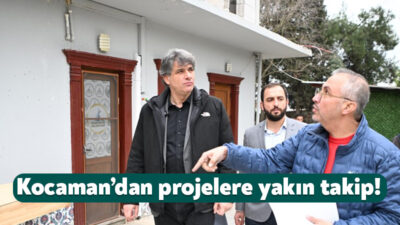 Kartepe Belediye Başkanı Av. M. Mustafa Kocaman, İstasyon Mezarlığı yanında
