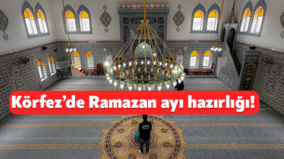 Körfez Belediyesi, Ramazan ayı öncesi kent genelinde cami ve ibadethanelerde