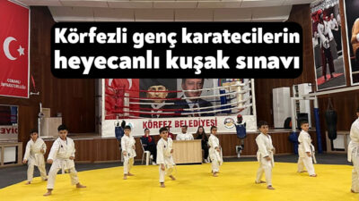 Körfez Gençlerbirliği Spor Kulübü 2026 yılının ilk Karate Kuşak Sınavı