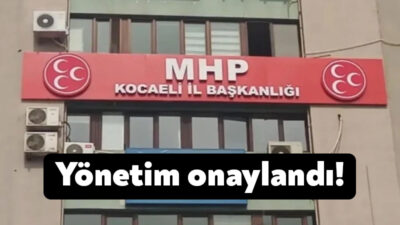 6 Şubat’ta yapılan atamayla birlikte MHP Kocaeli İl Başkanlığı görevi
