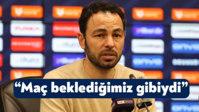 Kocaelispor Teknik Direktörü Selçuk İnan, Beşiktaş’a 1-0 mağlup oldukları maçın