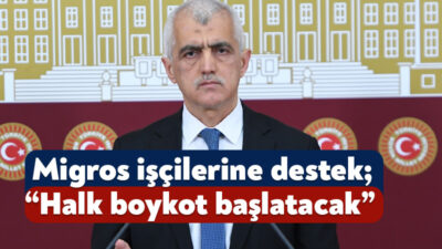 DEM Parti Kocaeli Milletvekili Ömer Faruk Gergerlioğlu, 12 ilde direnişe