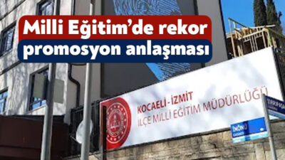 İzmit İlçe Milli Eğitim Müdürlüğü’nde promosyon süreci tamamlandı. Denizbank ile