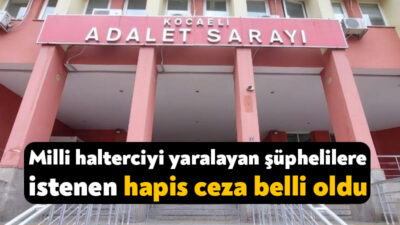 Kocaeli'nin İzmit ilçesinde milli halterci Vahdet Bekir Gencan'ın silahlı saldırı