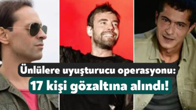 İstanbul Cumhuriyet Başsavcılığı’nın yürüttüğü uyuşturucu soruşturması kapsamında bugün çok sayıda
