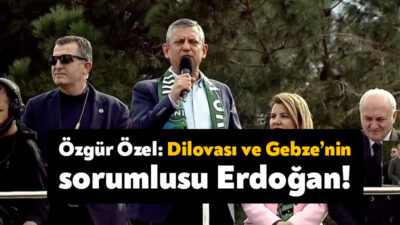 CHP’nin Kocaeli’deki “Millet İradesine Sahip Çıkıyor” mitingi kapsamında CHP Genel