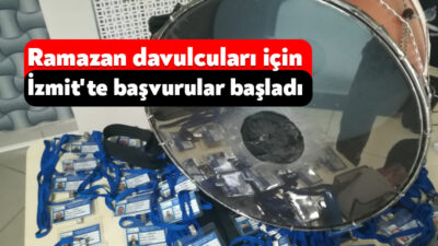 İzmit Belediyesi, Ramazan ayında sahur davulu çalmak isteyenler için muhtarlık