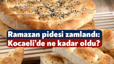 Ramazan Ayı’na günler kala pide fiyatı da netleşti. Yeni tarifeye